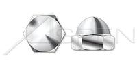 AISI 303 Stainless Steel (18-8) DIN 1587 Metric Acorn Machined Cap Dome Nut
