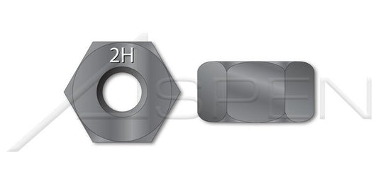 Steel Grade 2H Chamfered One Side Washer Faced Oversized Thread Hot Dip Galvanized ASTM A194 Hex Heavy Nut - Image 1