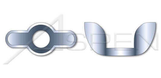 Type "D" Stamped Steel Zinc Plated Wing Nut - Image 1