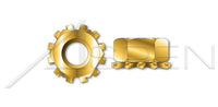 Hex K Steel Yellow Zinc Lock Keps Nut