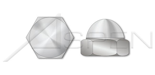 Closed End Aluminum Alloy 2011 T3 Acorn Cap Dome Nut - Image 1