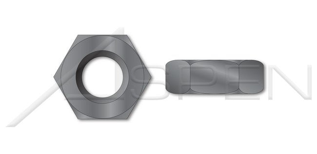 Steel Plain Class 4 DIN 936 Metric Hex Jam Thin Nut - Image 1