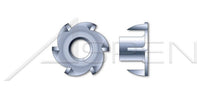 6 Prongs Steel Zinc Plated T-Nut