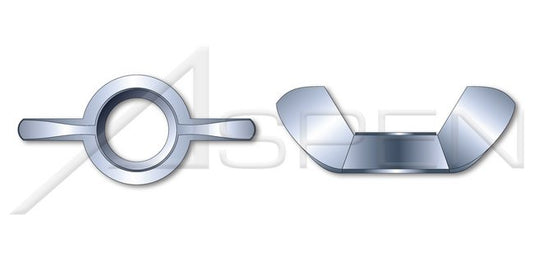 DIN 315 Metric American Style Steel Zinc Plated Wing Nut - Image 1