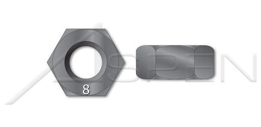 Steel Plain Class 8 DIN 934/ISO 4032 Metric Hex Finished Nut - Image 1