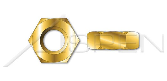 Steel Yellow Zinc Hex Machine Screw Nut - Image 1