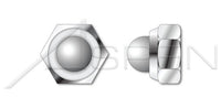 A2 Stainless Steel DIN 986 Metric Hex Nylon Insert Domed Cap Stop Lock Nut