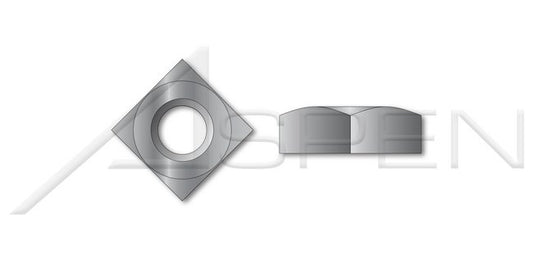 Steel Hot Dip Galvanized Square Regular Nut - Image 1