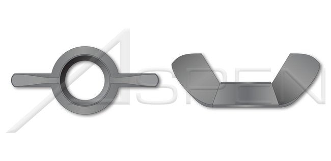 Type "A" Cold Formed Full Body Steel Plain Wing Nut - Image 1