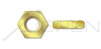 Brass Hex Jam Thin Nut