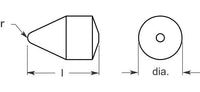 Ultra-Met Cone Point Set, Length 0.429/0.439 in