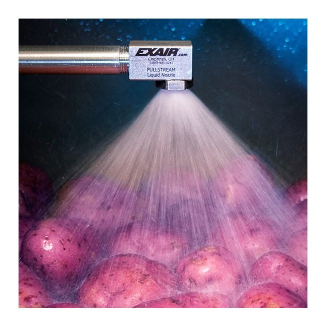 Exair OmniStream 1/4 NPT Liquid Atomizing Nozzle, 1.0 GPM - Image 2