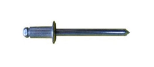 Open End Steel Dome Blind Rivet - 4.0mm x 10.0mm - Image 1