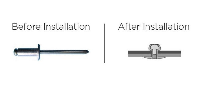 Ornit 2.9mm x 14.0mm Dome Blind Rivet - Image 2