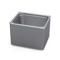 13 Liter (L) Capacity Stainless Steel Open Tank