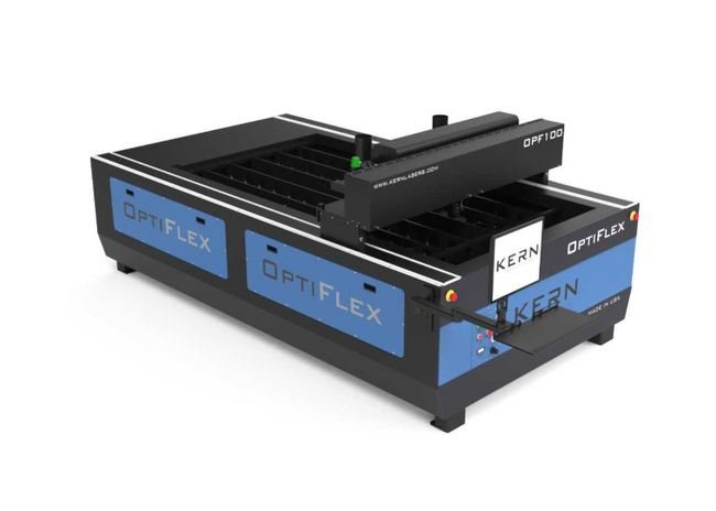 OptiFlex 74 Inch (in) Width x 137 Inch (in) Length x 53 Inch (in) Height Footprint High Performance Large Format Carbon Dioxide (CO2) Laser Engraving and Cutting System - Image 1