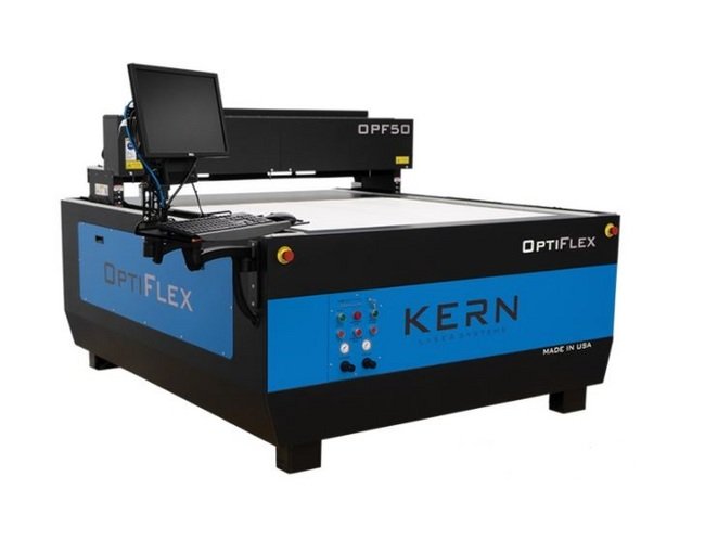 OptiFlex 74 Inch (in) Width x 87 Inch (in) Length x 53 Inch (in) Height Footprint High Performance Large Format Carbon Dioxide (CO2) Laser Engraving and Cutting System - Image 1