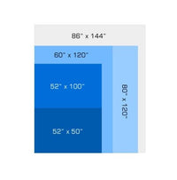 OptiFlex 112 Inch (in) Width x 181 Inch (in) Length x 53 Inch (in) Height Footprint High Performance Large Format Carbon Dioxide (CO2) Laser Engraving and Cutting System