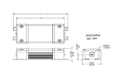 OptoElectronixâ¢ Linear Luminaire - Cool White (48 in, 5000K, CRI 80, 3600 Lumens) - Image 2