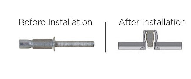 Ornit OR-Bolt Aluminum 100 Degree Countersunk Rivets - Image 2