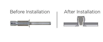 Ornit OR-Bolt Aluminum 100 Degree Countersunk Rivets - Image 2