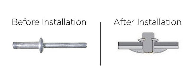 Orlockâ¢ Aluminum Protruding Head Rivet, 7.8mm x 13.5mm - Image 2
