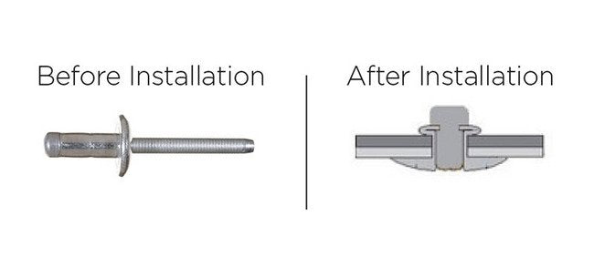 Orlockâ¢ 12.5mm Stainless Steel Rivet - Image 2