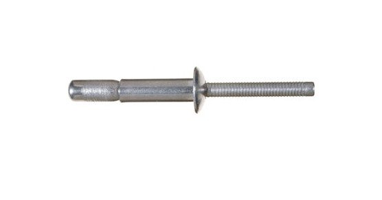 Ornilock Protruding Head Rivet, 7.8mm x 21.0mm, Stainless Steel AISI 304 - Image 1