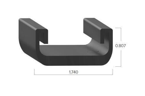 Uni-Grip 1.740x0.807 Rubber Seal - Image 2