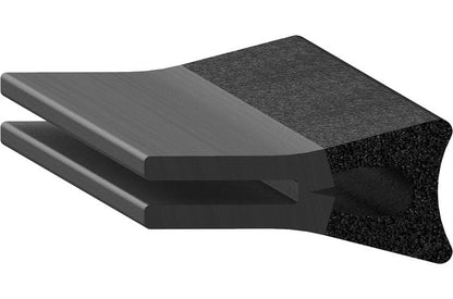 Uni-Grip Rubber Seal - 0.400" Width x 0.750" Height - Image 1