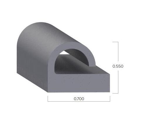 Uni-Grip 0.700x0.550 Silicone Seal for Heavy Trucks - Image 2