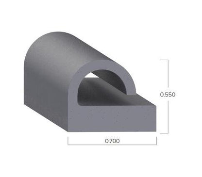 Uni-Grip 0.700x0.550 Silicone Seal for Heavy Trucks - Image 2