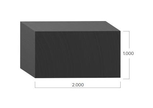 Rubber Uni-Grip Seal, 2.000" Width x 1.000" Height - Image 2