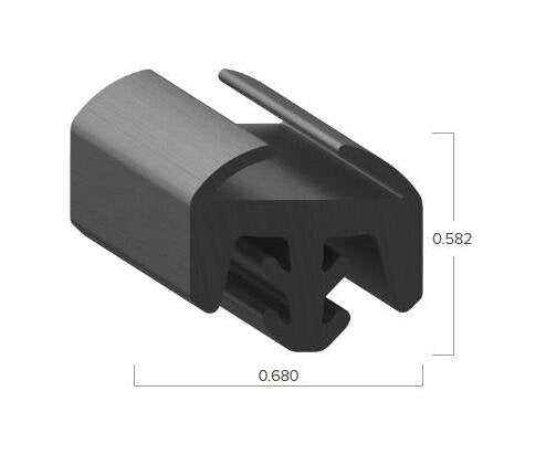 Uni-Grip 0.680x0.582 Rubber Seal - Image 2