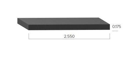 Uni-Grip 2.550x0.175 inch Rubber Seal - Image 2