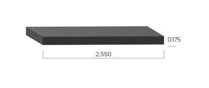 Uni-Grip 2.550x0.175 inch Rubber Seal - Image 2