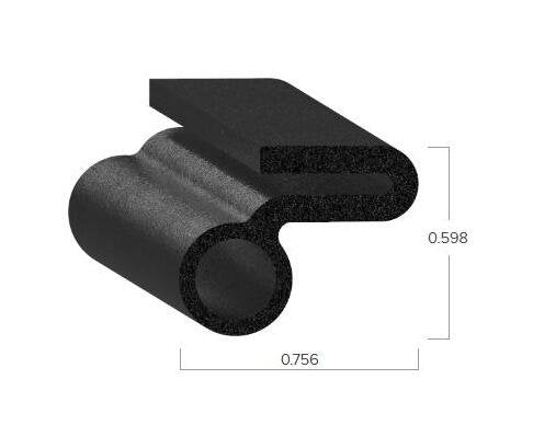 Uni-Grip 0.756x0.598 Rubber Seal - Image 2