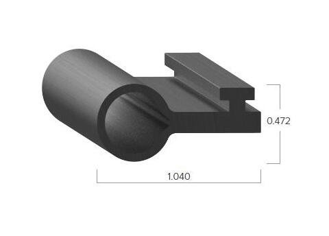 Uni-Grip Rubber Seal - 1.040" Width, 0.472" Height - Image 2