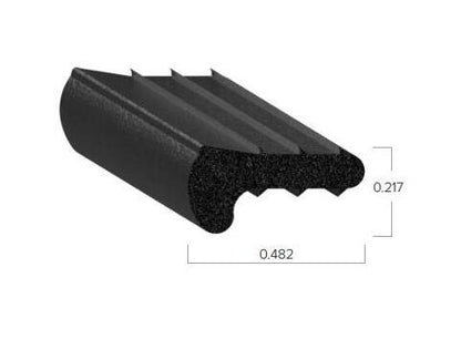 Uni-Grip 0.482x0.217 Rubber Seal - Image 2