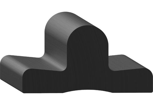 Uni-Grip 2.040" x 1.065" Dense Rubber Seal - Image 1