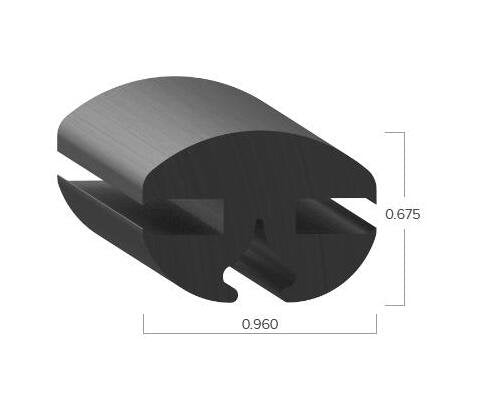 Uni-Grip 0.960 x 0.675 Rubber Seal for Sealing Solutions - Image 2