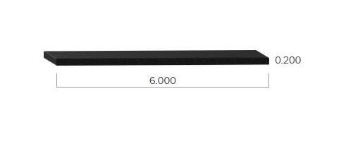 Uni-Grip 6.000 Inch Width Rubber Seal - Image 2