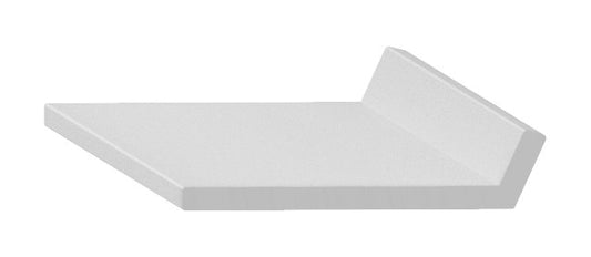 Uni-Grip 0.460in x 0.100in Rubber Seal, White Sponge Material - Image 1