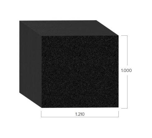 Uni-Grip 1.210x1.000 in Rubber Seal - Image 2