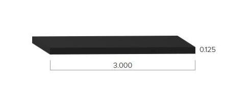 Uni-Grip Nitrile Seal - 3.000" Width, 0.125" Height - Image 2