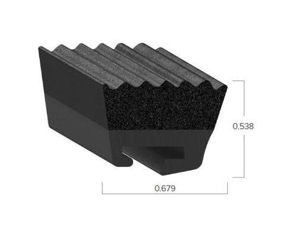 Uni-Grip 0.679x0.538 in Rubber Seal - Image 2