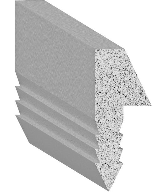 Uni-Grip 0.250" x 0.625" PVC Seal - White (Pedestal Mount) - Image 1