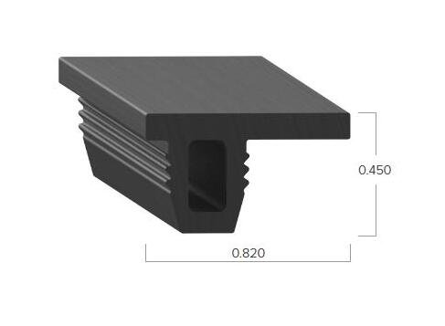 Uni-Grip 0.820x0.450 Rubber Seal - Image 2