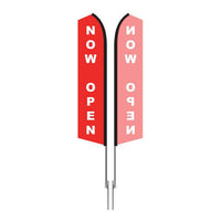 Megastore 16ft Single-Sided Feather Flag Kit