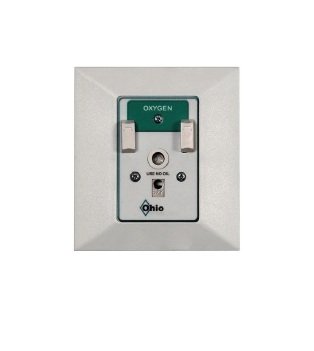 Chemetron Compatible Wall Outlet for Oxygen Gas - Image 1